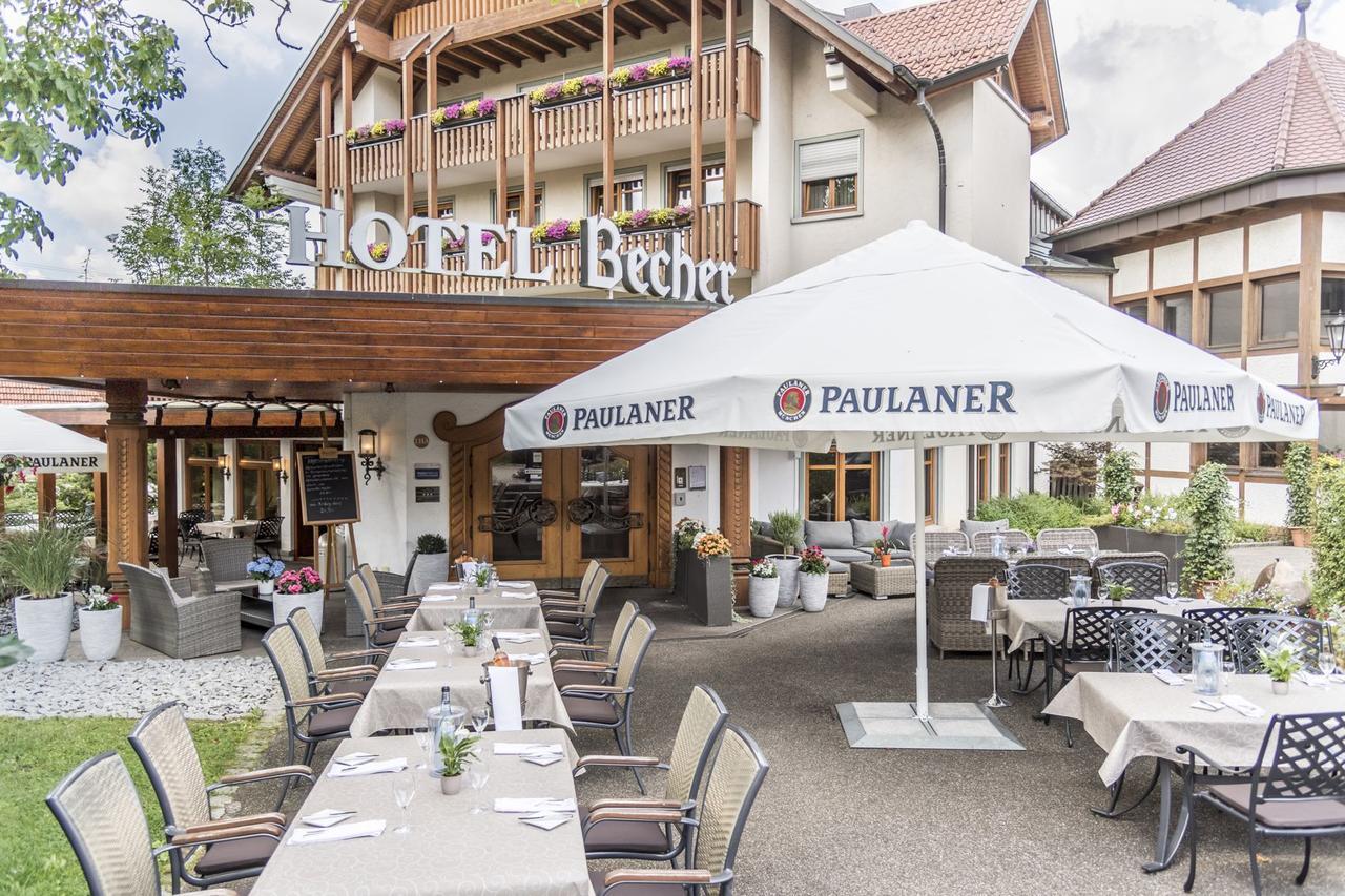 比彻餐厅酒店 Donzdorf 外观 照片